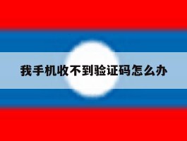 我手机收不到验证码怎么办
