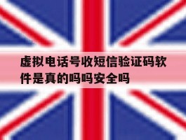 虚拟电话号收短信验证码软件是真的吗吗安全吗的简单介绍