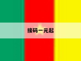 接码一元起