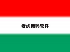 老虎接码软件