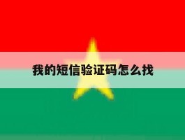 我的短信验证码怎么找
