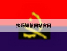 接码短信网站官网