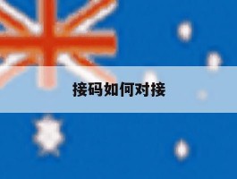 接码如何对接
