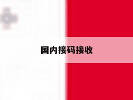 国内接码接收