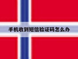 手机收到短信验证码怎么办
