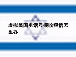 虚拟美国电话号接收短信怎么办