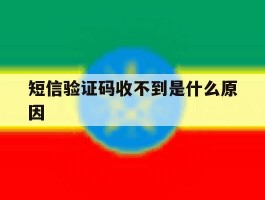 短信验证码收不到是什么原因