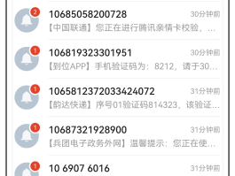 如何能看到短信验证码信息
