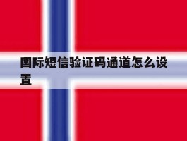 国际短信验证码通道怎么设置