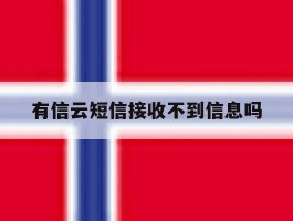 有信云短信接收不到信息吗