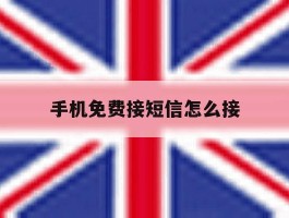 手机免费接短信怎么接