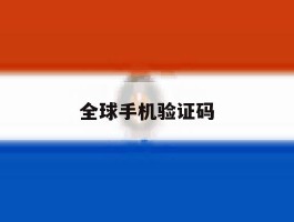 全球手机验证码