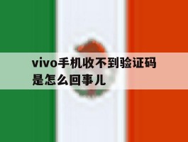 vivo手机收不到验证码是怎么回事儿