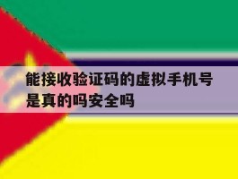 能接收验证码的虚拟手机号是真的吗安全吗的简单介绍